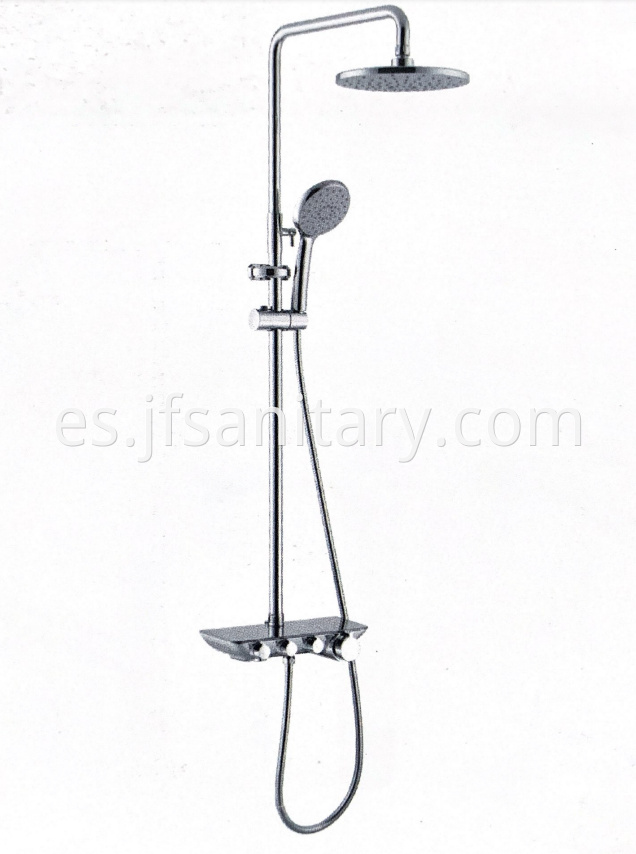 New Luxury Wall Mounted Bathroom Shower Faucet Set